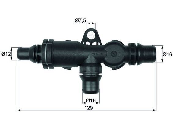 Mahle TO 4 82 Thermostat, Oil Cooling