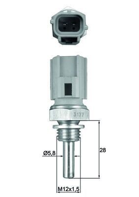 Mahle TSE 27 Sensor, Coolant Temperature