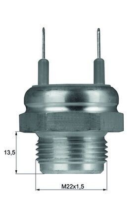 Mahle TSW 4D Temperature Switch, Radiator Fan