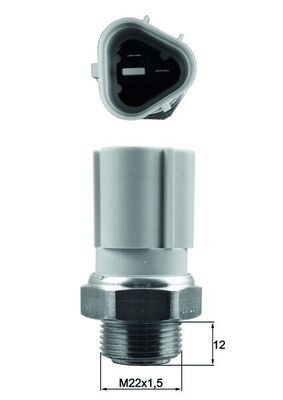 Mahle TSW 57 Temperature Switch, Radiator Fan