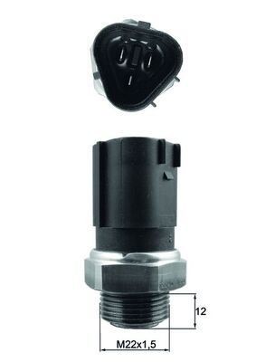 Mahle TSW 65 Temperature Switch, Radiator Fan