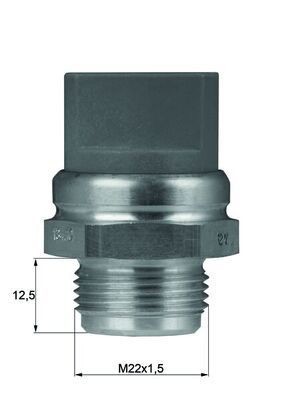 Mahle TSW 9D Temperature Switch, Radiator Fan
