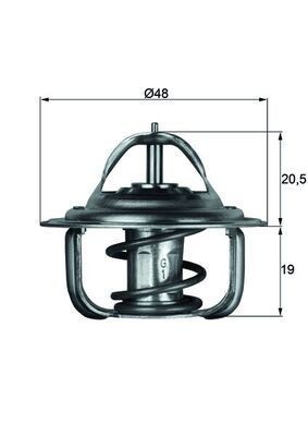 Mahle TX 1 79D Thermostat