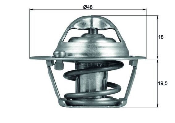 Mahle TX 121 74D Thermostat