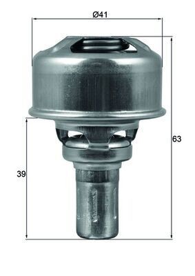 Mahle TX 174 86 Thermostat