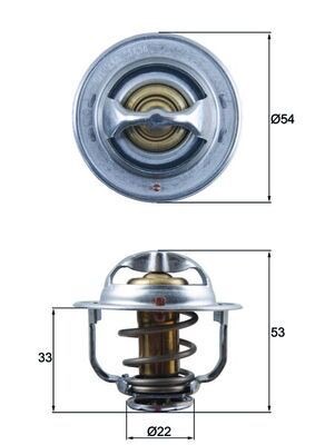 Mahle TX 179 89D Thermostat