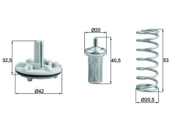 Mahle TX 183 80D Thermostat