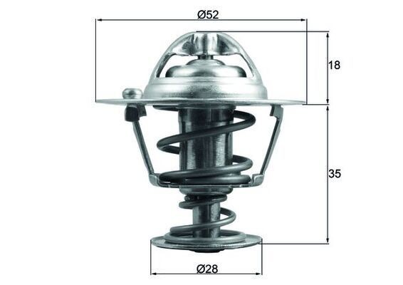 Mahle TX 184 78D Thermostat
