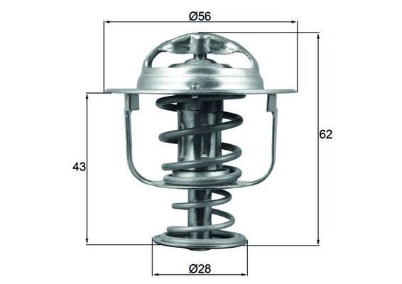 Mahle TX 197 71D Thermostat