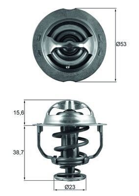 Mahle TX 200 90D Thermostat