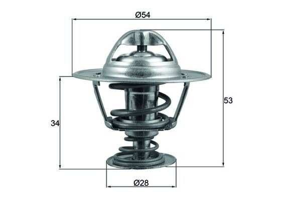 Mahle TX 203 88D Thermostat