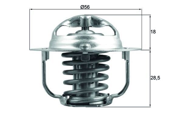 Mahle TX 208 88D Thermostat