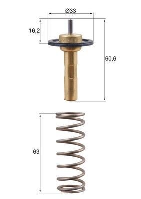 Mahle TX 311 90D Thermostat