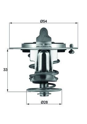Mahle TX 72 85D Thermostat