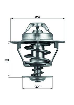Mahle TX 77 88D Thermostat