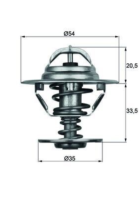 Mahle TX 8 88D Thermostat