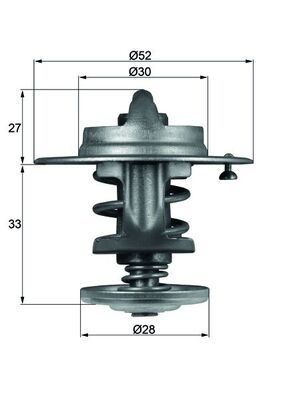 Mahle TX 80 83 Thermostat