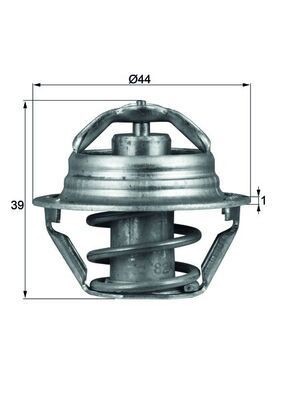 Mahle TX 90 87D Thermostat