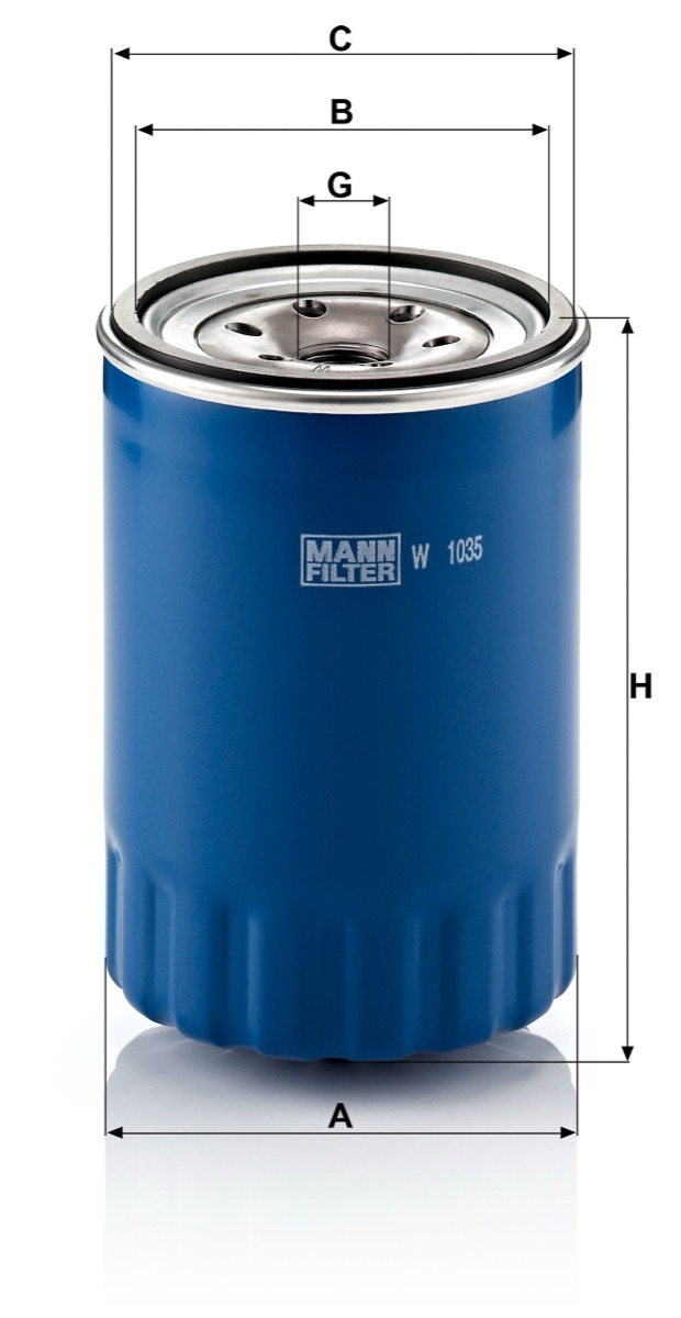 Mann-Filter W 1035 Oil Filter