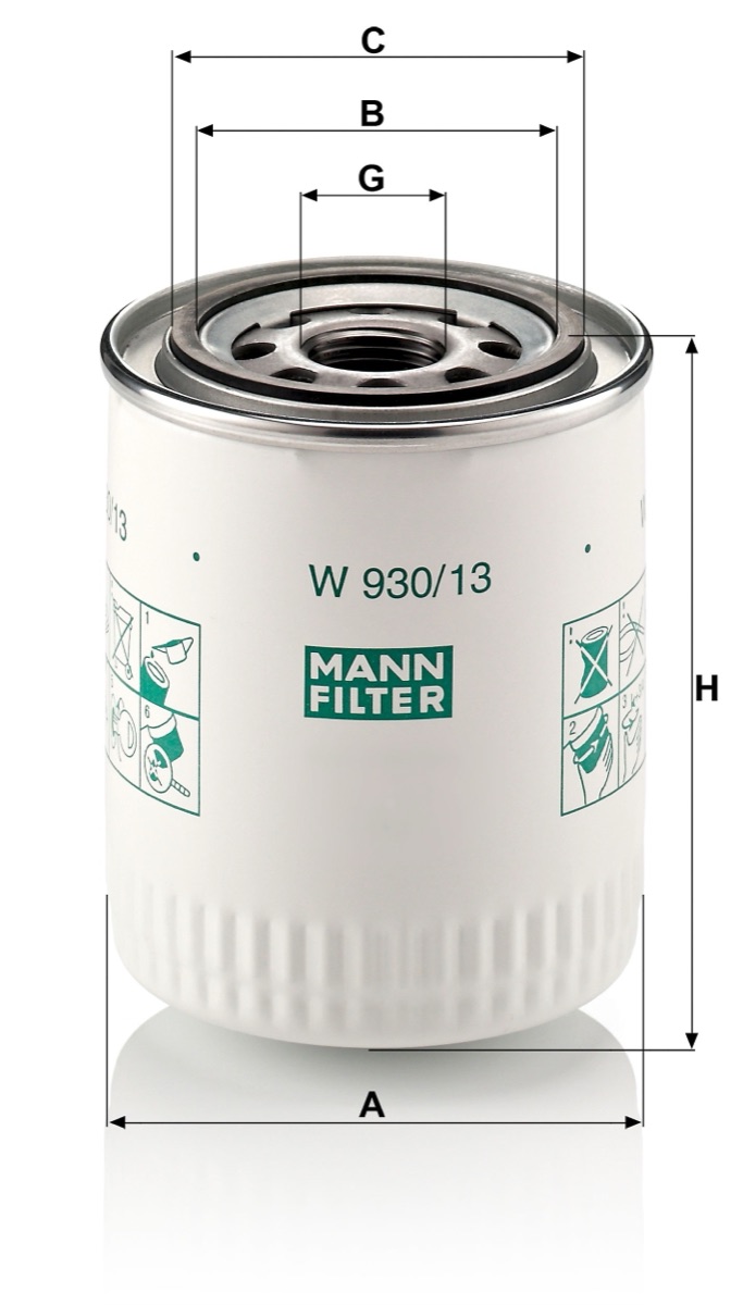 Mann-Filter W 930/13 Oil Filter