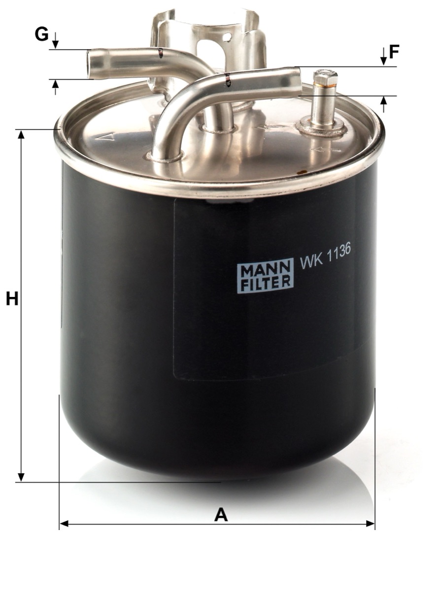 Mann-Filter WK 1136 Fuel Filter