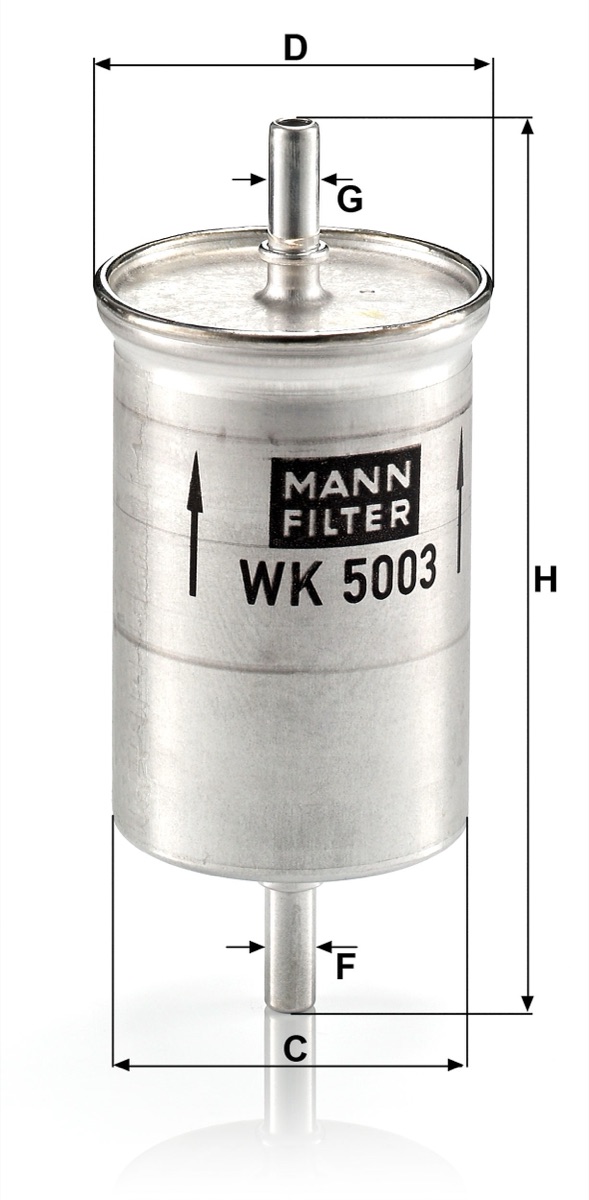 Mann-Filter WK 5003 Fuel Filter