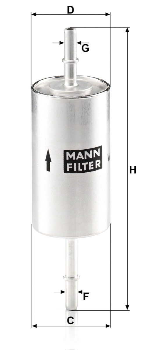 Mann-Filter WK 512/1 Fuel Filter