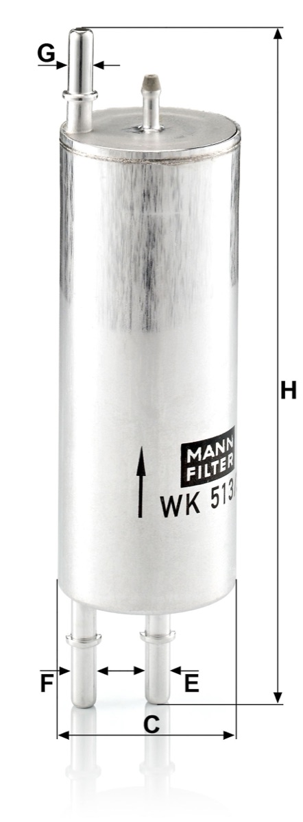 Mann-Filter WK 513/3 Fuel Filter