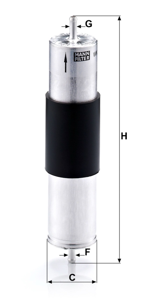 Mann-Filter WK 521/3 Fuel Filter