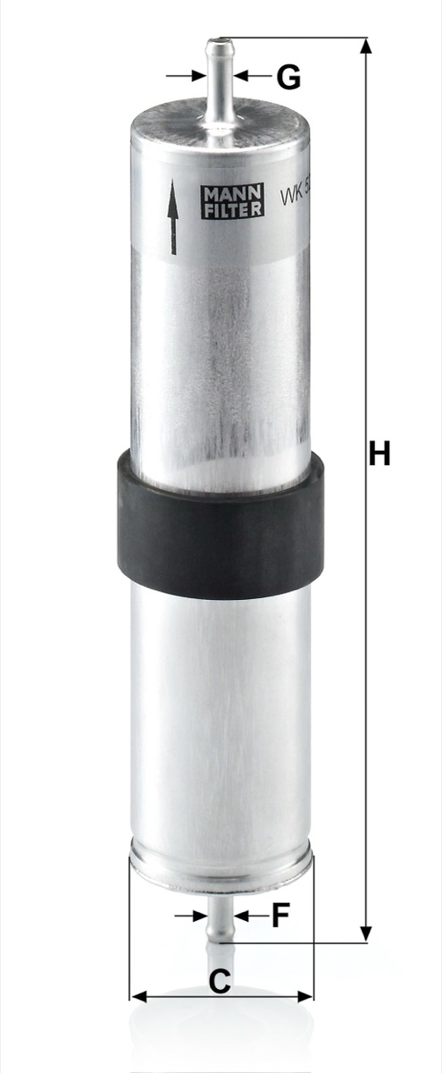 Mann-Filter WK 521/4 Fuel Filter