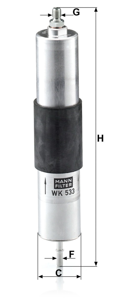 Mann-Filter WK 533 Fuel Filter