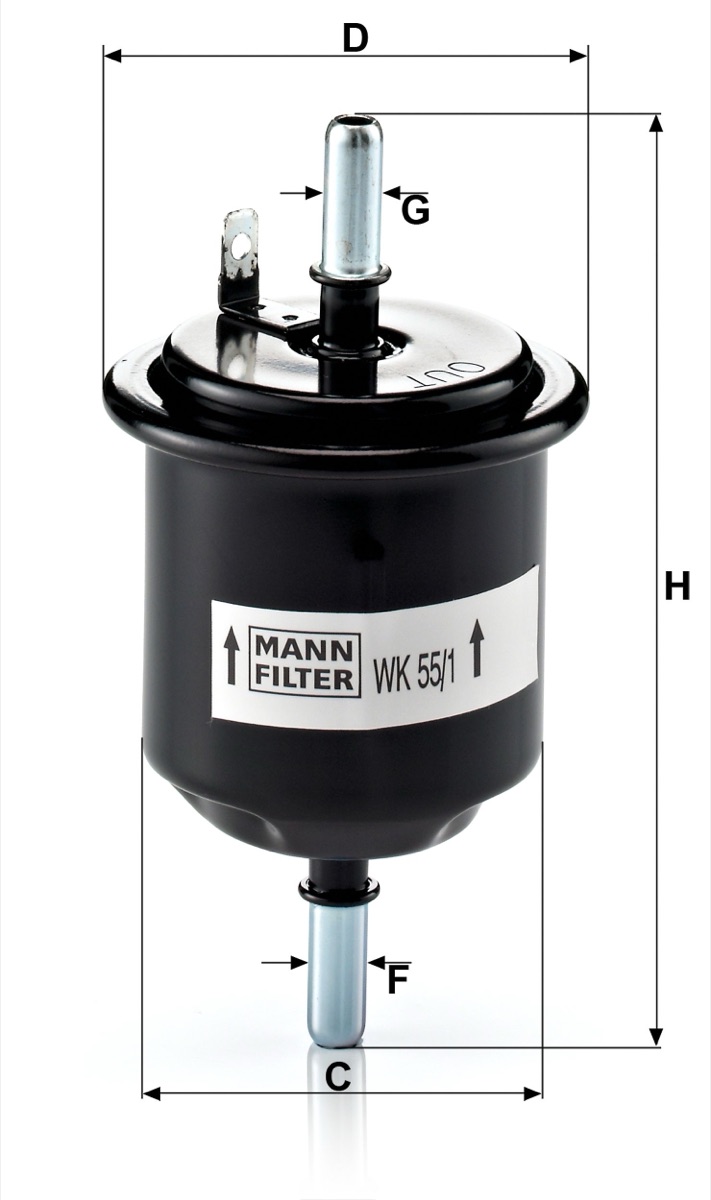 Mann-Filter WK 55/1 Fuel Filter