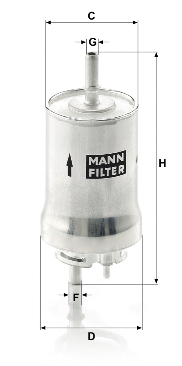 Mann-Filter WK 59 x Fuel Filter
