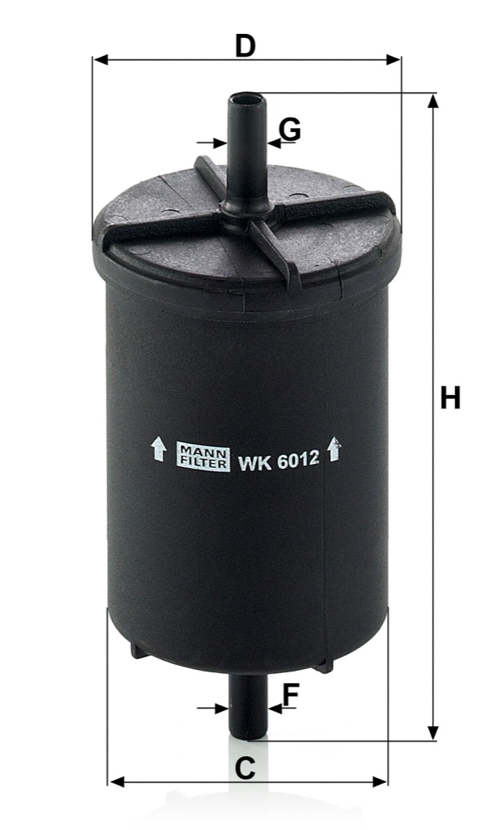 Mann-Filter WK 6012 Fuel Filter
