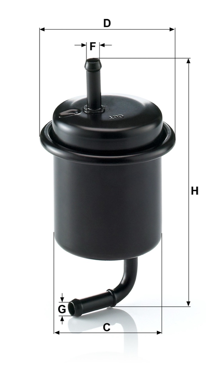 Mann-Filter WK 614/47 Fuel Filter