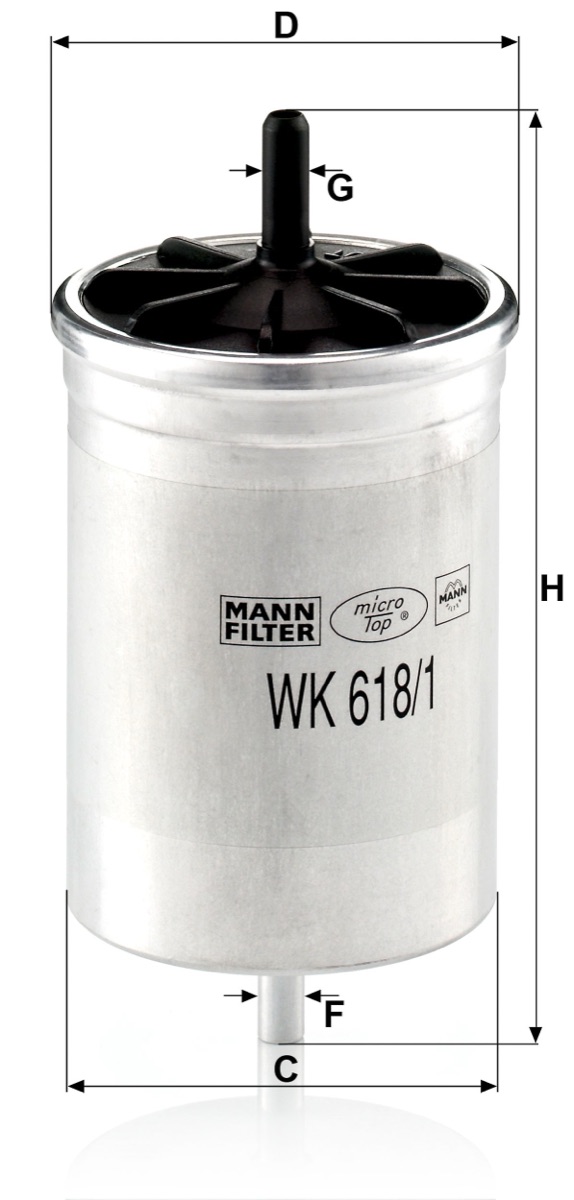 Mann-Filter WK 618/1 Fuel Filter