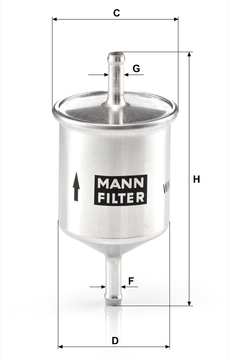 Mann-Filter WK 66 Fuel Filter