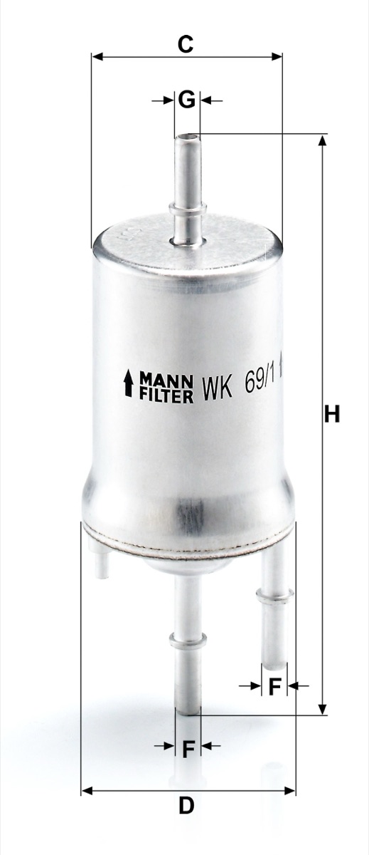 Mann-Filter WK 69/1 Fuel Filter
