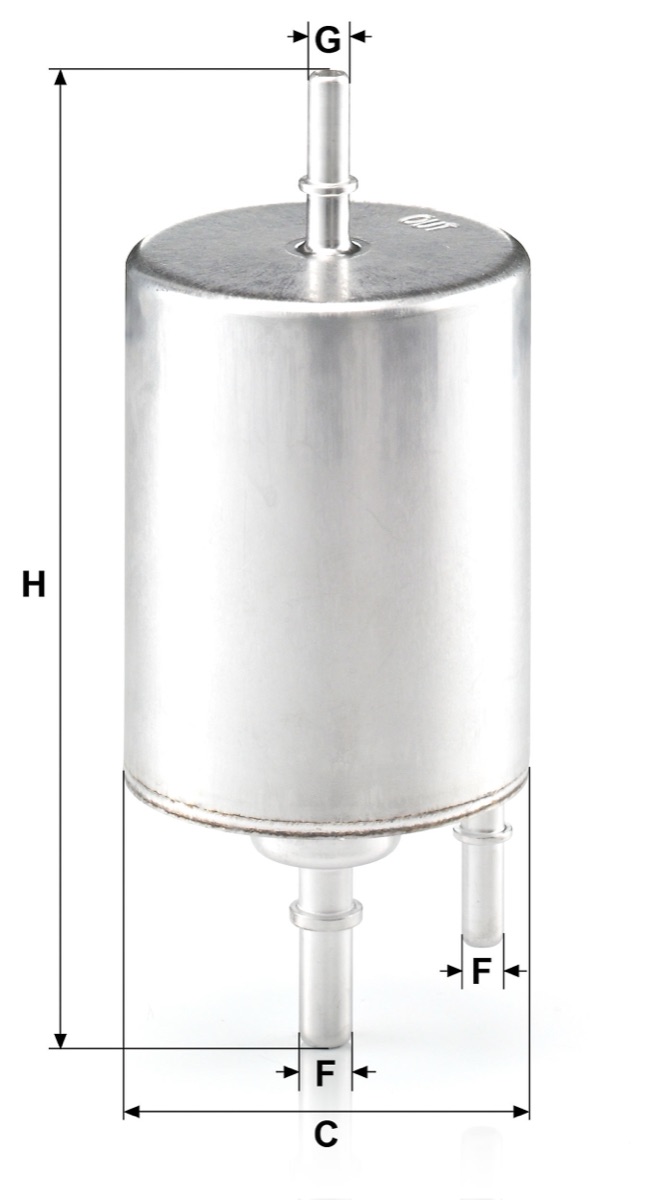 Mann-Filter WK 720/4 Fuel Filter