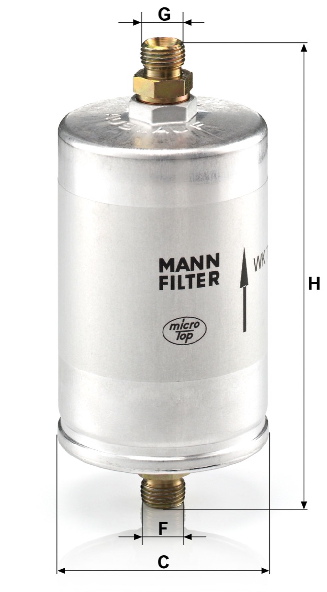 Mann-Filter WK 726/3 Fuel Filter