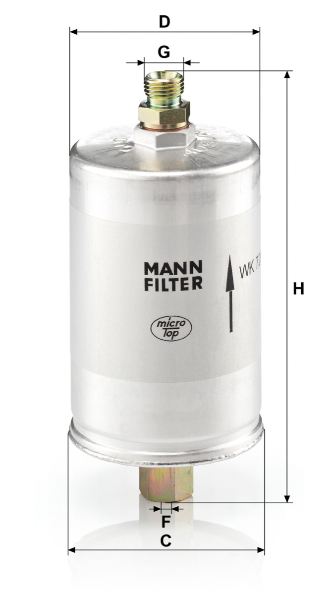 Mann-Filter WK 726 Fuel Filter