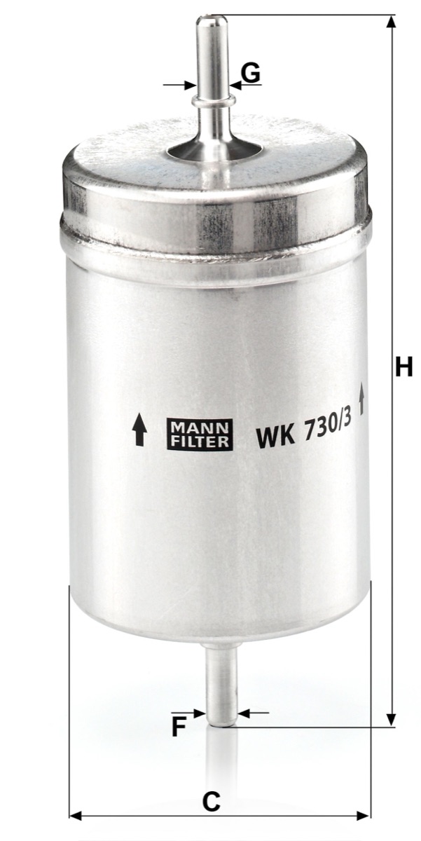 Mann-Filter WK 730/3 Fuel Filter