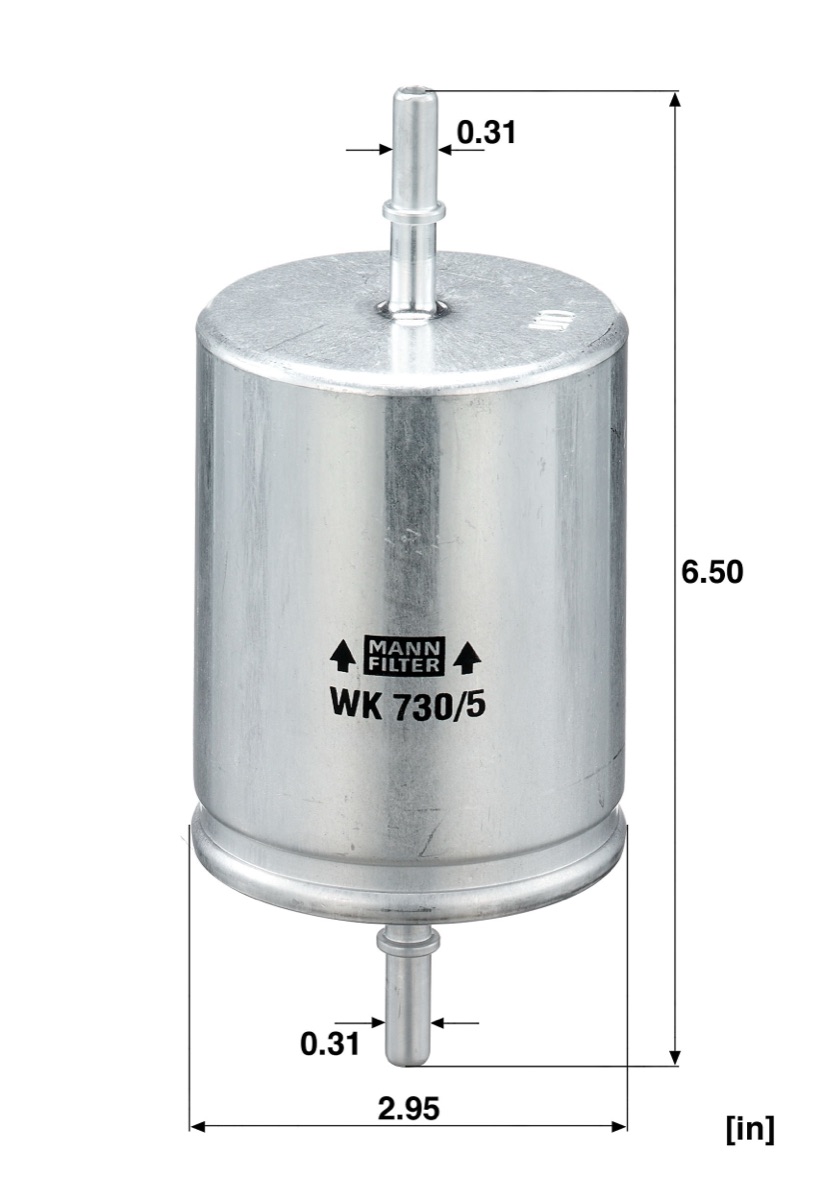Mann-Filter WK 730/5 Fuel Filter