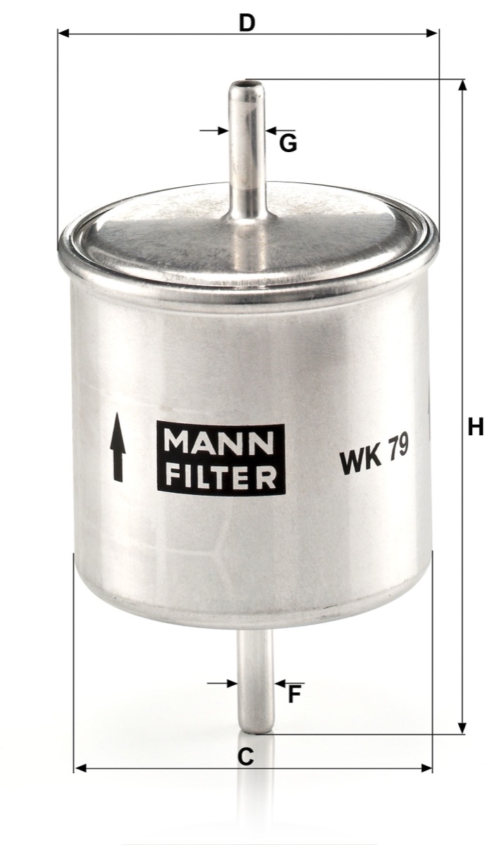 Mann-Filter WK 79 Fuel Filter