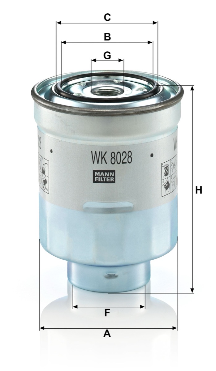 Mann-Filter WK 8028 z Fuel Filter