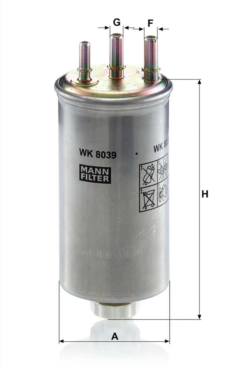 Mann-Filter WK 8039 Fuel Filter
