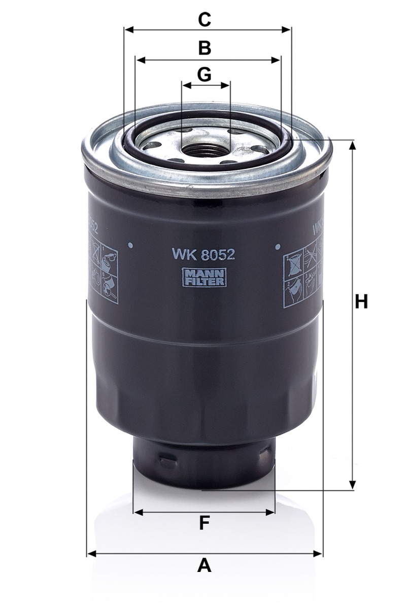 Mann-Filter WK 8052 z Fuel Filter