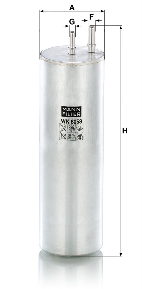 Mann-Filter WK 8058 Fuel Filter
