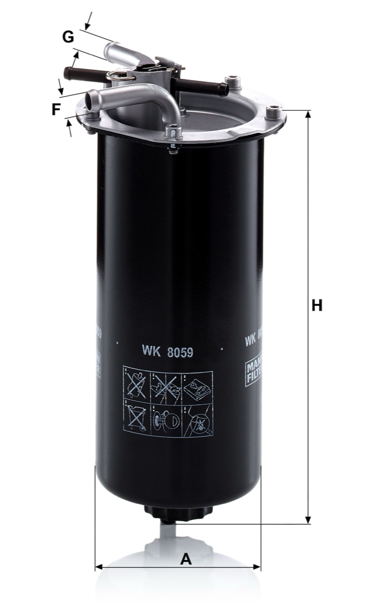 Mann-Filter WK 8059 Fuel Filter