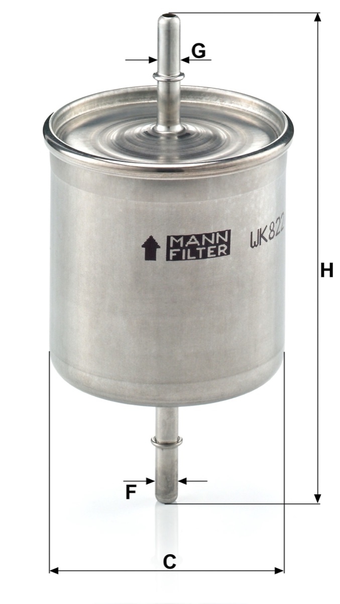 Mann-Filter WK 822/2 Fuel Filter